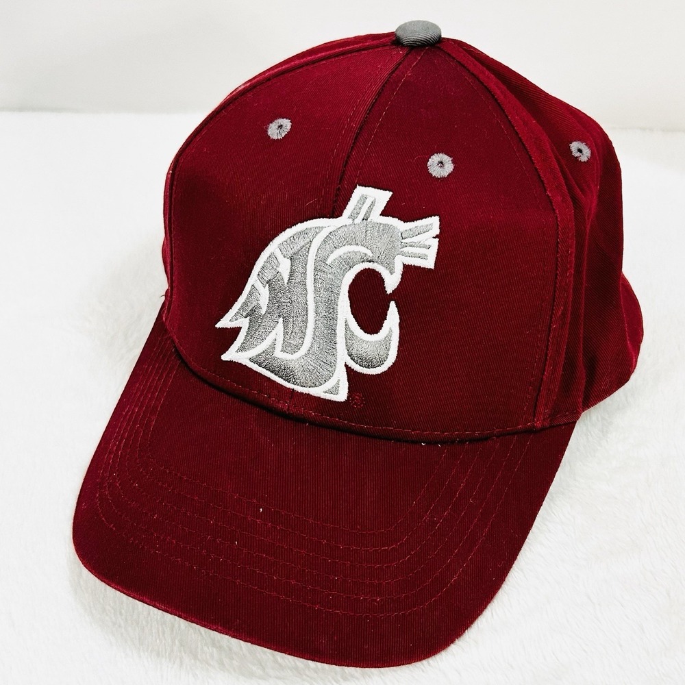 Washington State Cougars Captivating Team Logo Hat Cap Adjustable Strap NCAA